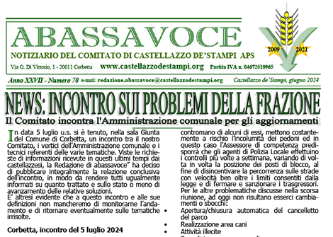 Abassavoce numero 70 - Agosto 2024